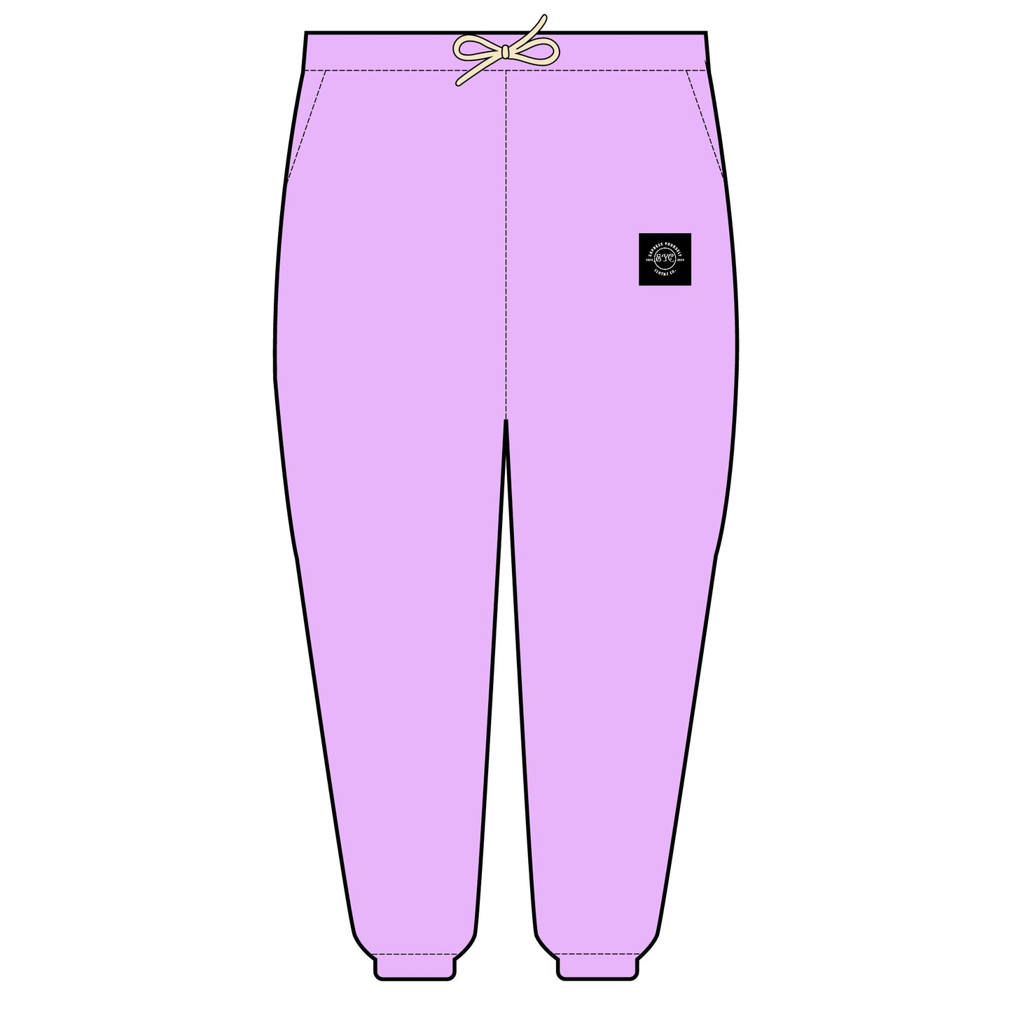EYC Lightweight Unisex Fleece Sweatpants - Comfortable & Versatile Lounge Wear - Express Yourself Clothz