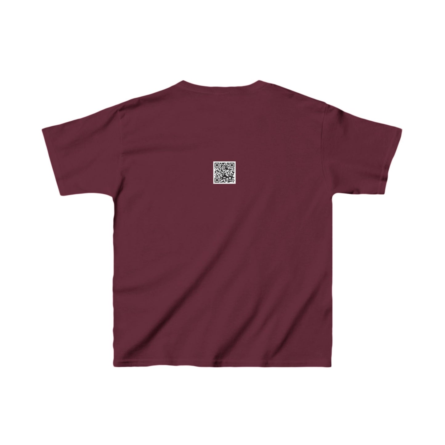 EYC Kids Inspirational Tee - "Love Your Self" with QR Design - Express Yourself Clothz