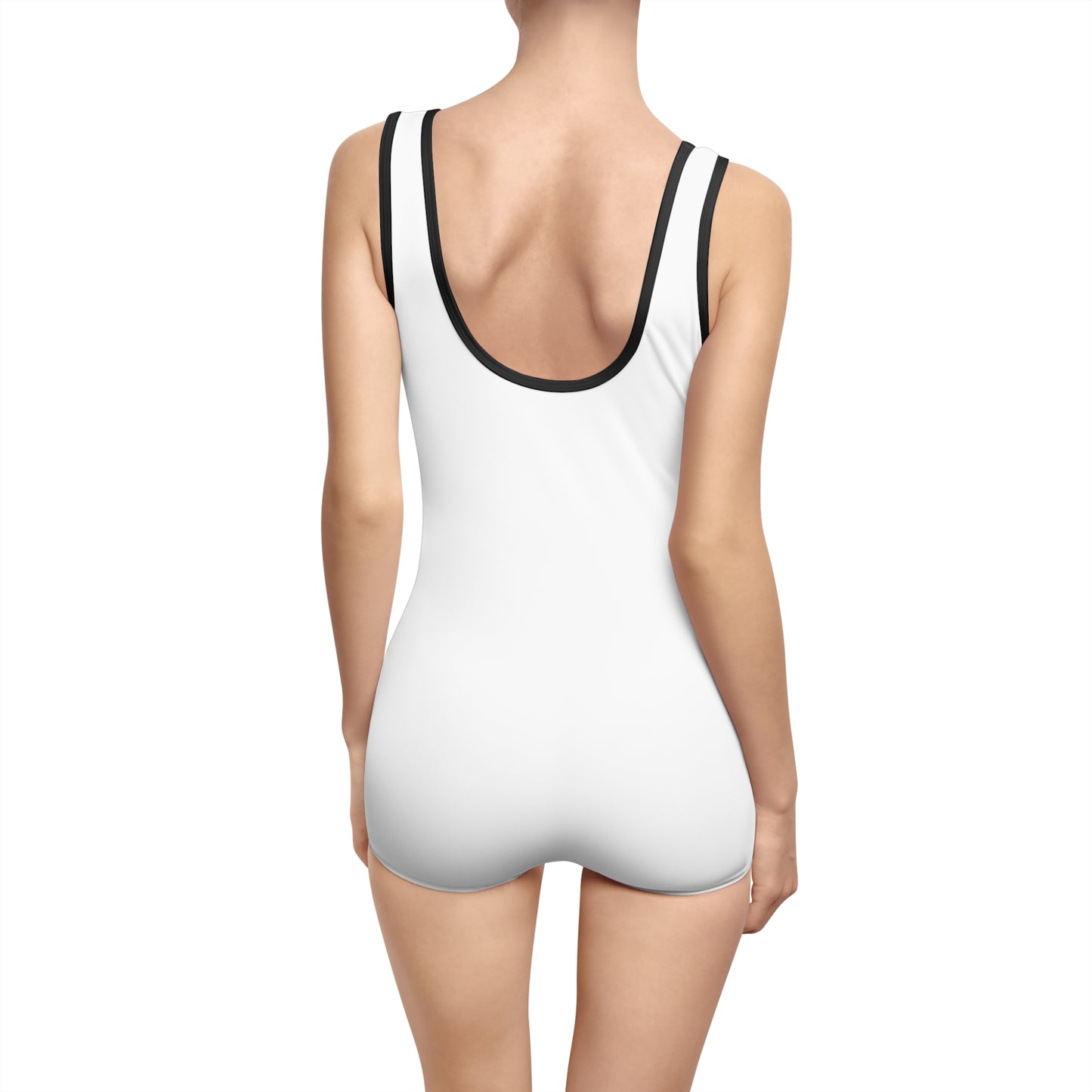 EYC I Love Coffee Women's Vintage Swimsuit - Playful & Fun Summer Swimwear - Express Yourself Clothz