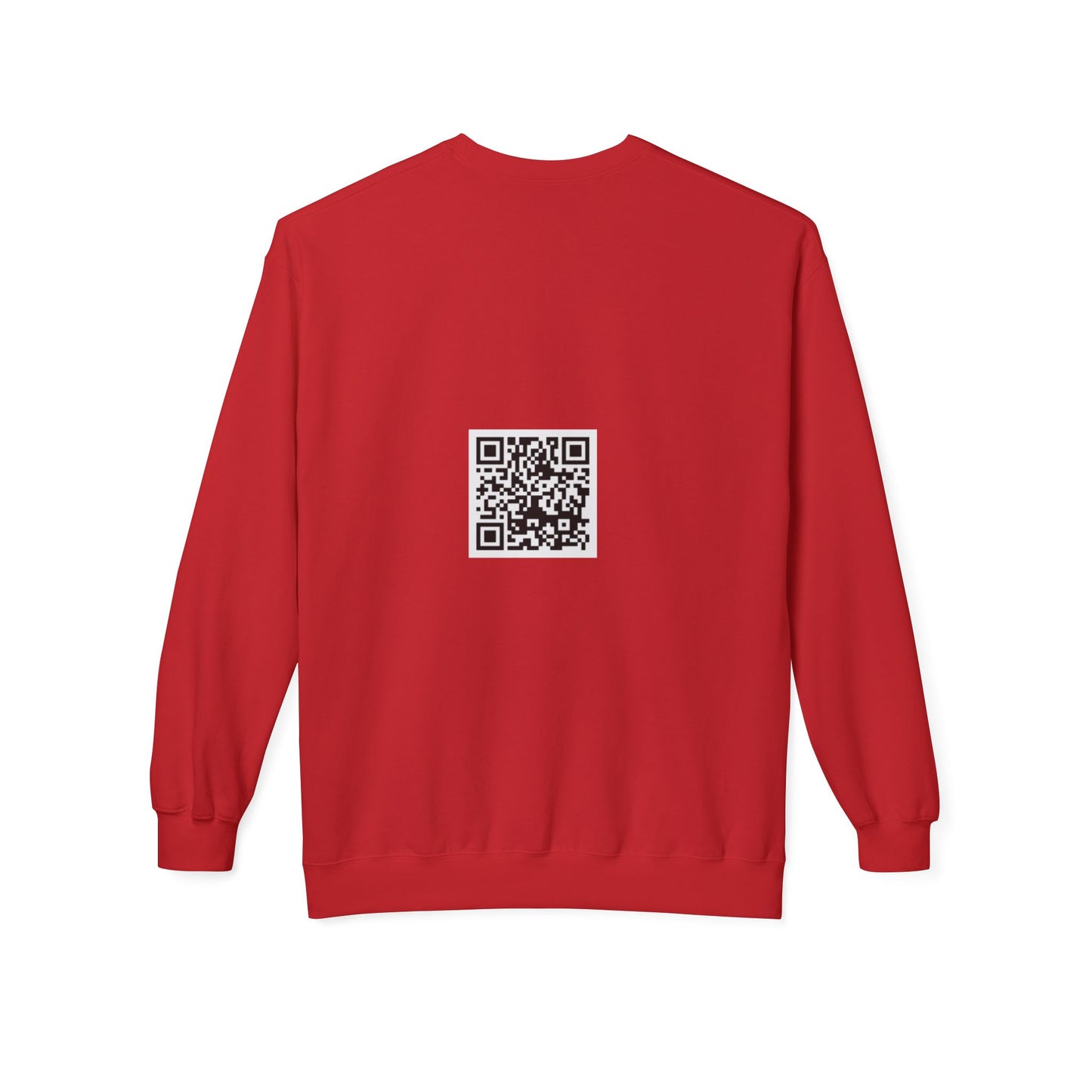 EYC Express Yourself Crewneck Sweatshirt - Unisex Midweight Fleece with QR Code - Express Yourself Clothz