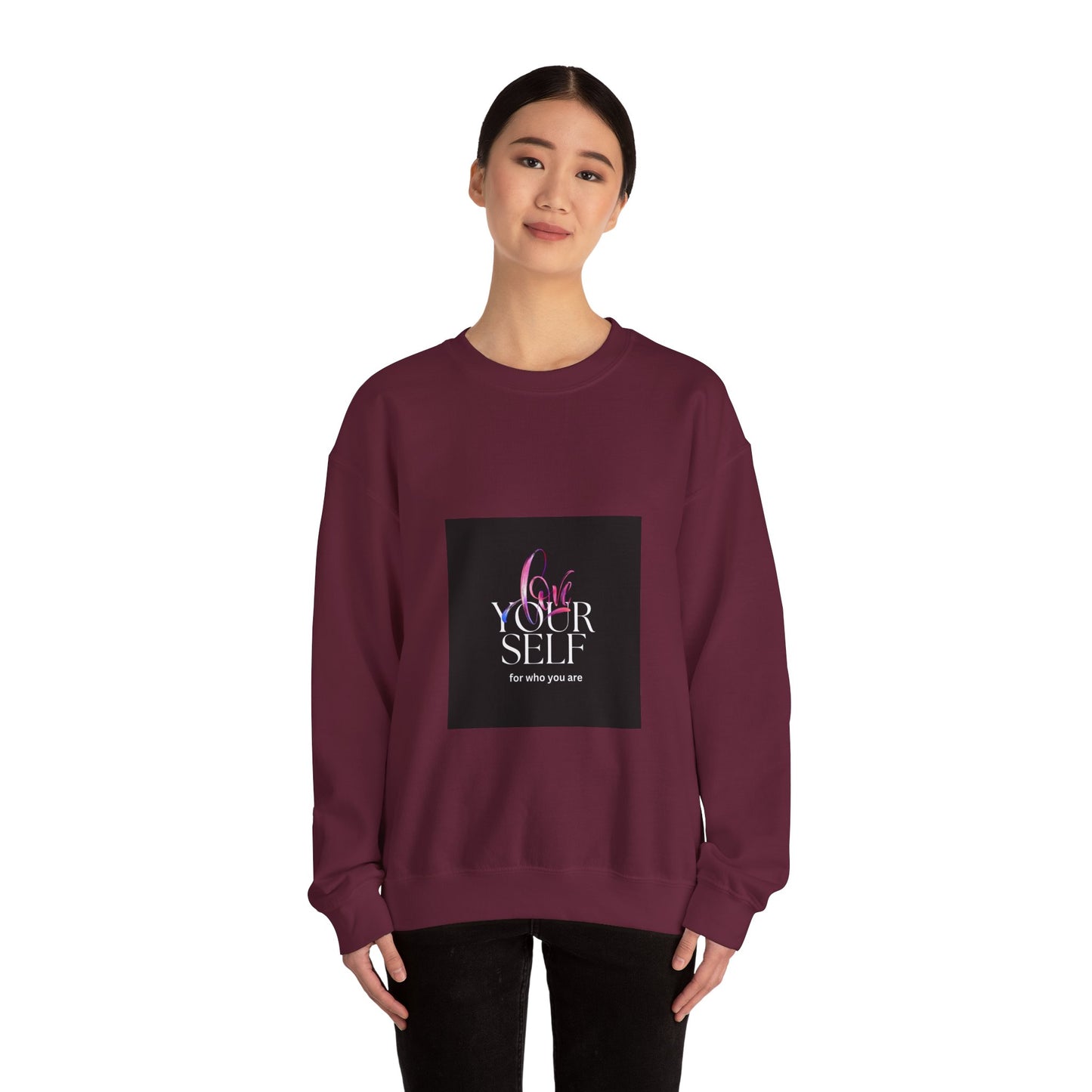 EYC Love Yourself Crewneck Sweatshirt - Empowerment Fashion