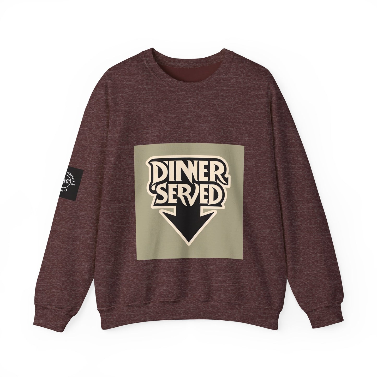 Served Unisex Dinner Served Crewneck Sweatshirt