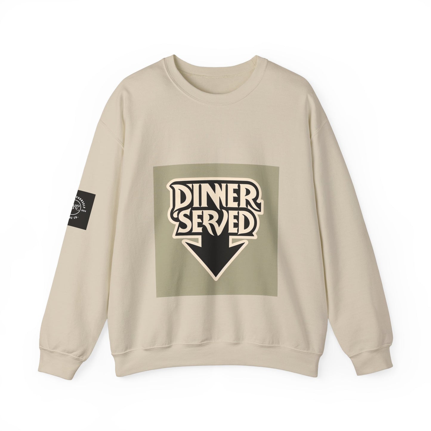 Served Unisex Dinner Served Crewneck Sweatshirt