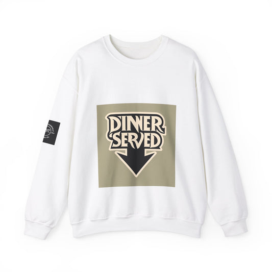 Served Unisex Dinner Served Crewneck Sweatshirt