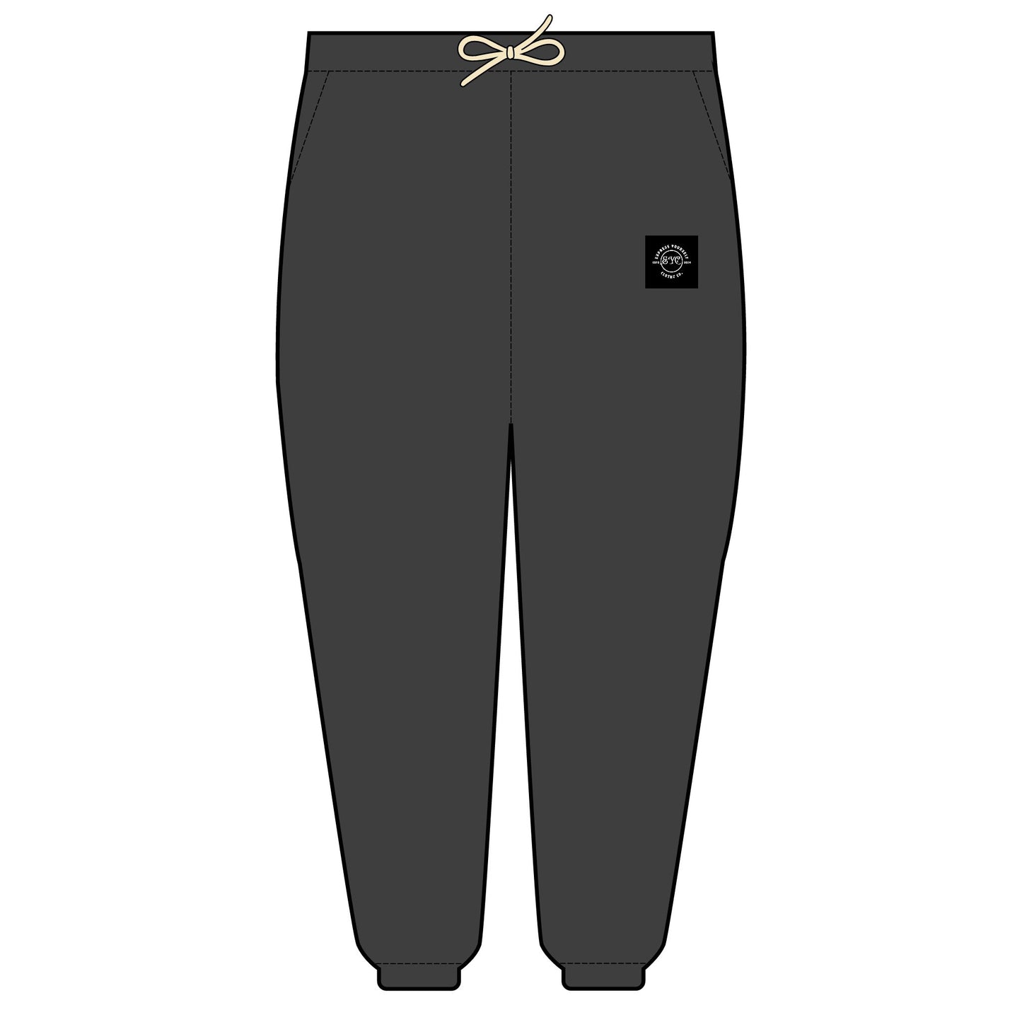 EYC Lightweight Unisex Fleece Sweatpants - Comfortable & Versatile Lounge Wear