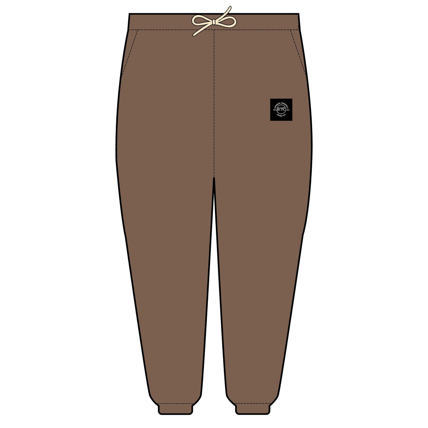 EYC Lightweight Unisex Fleece Sweatpants - Comfortable & Versatile Lounge Wear