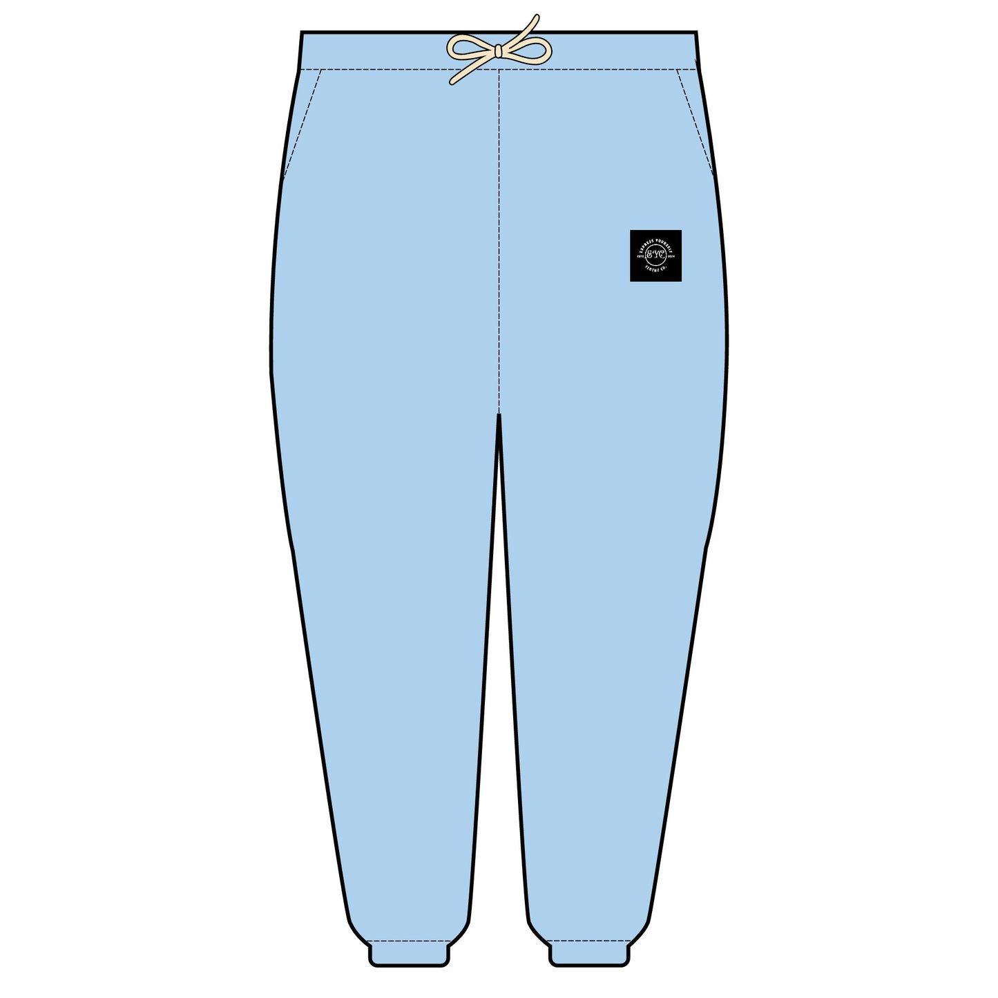 EYC Lightweight Unisex Fleece Sweatpants - Comfortable & Versatile Lounge Wear