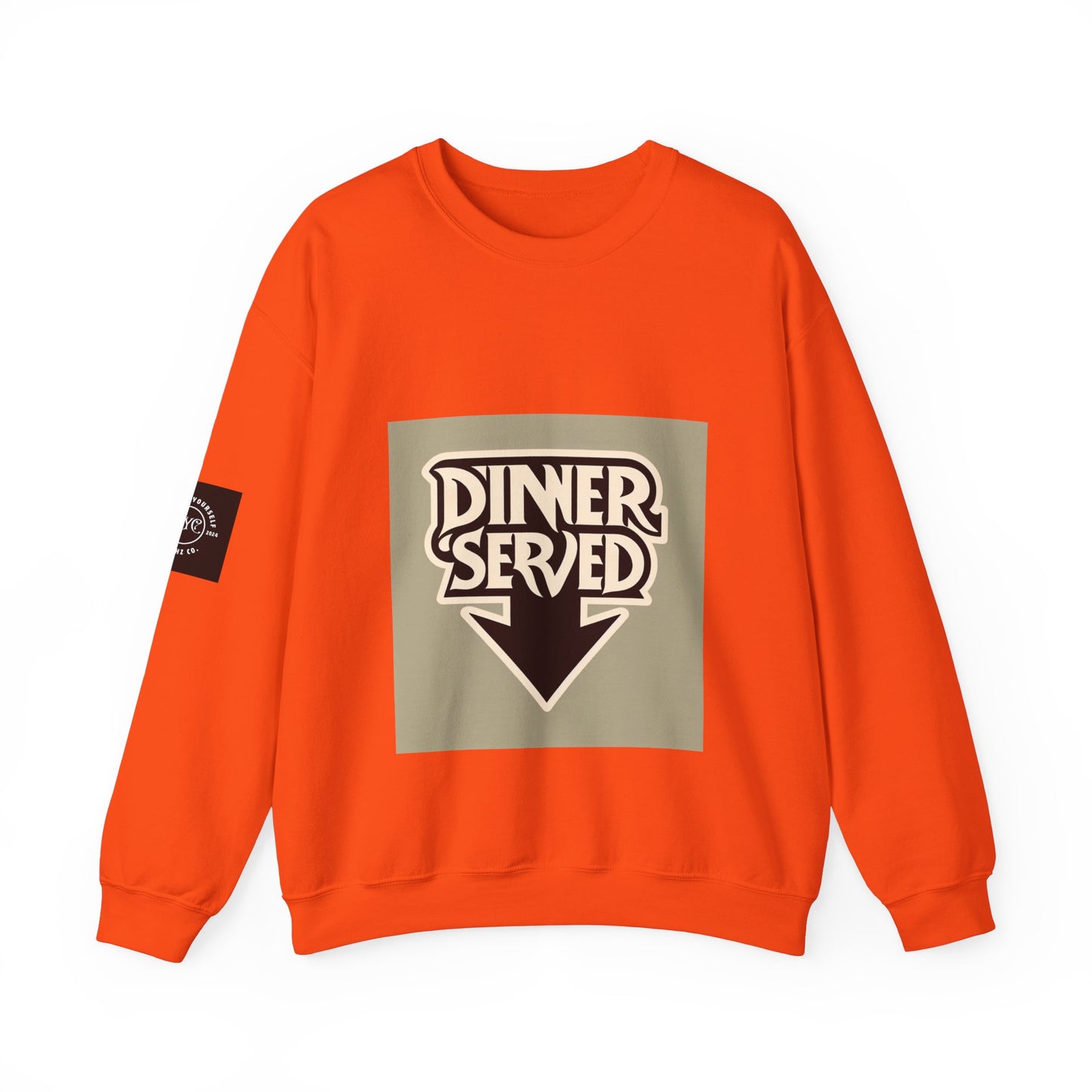 Served Unisex Dinner Served Crewneck Sweatshirt