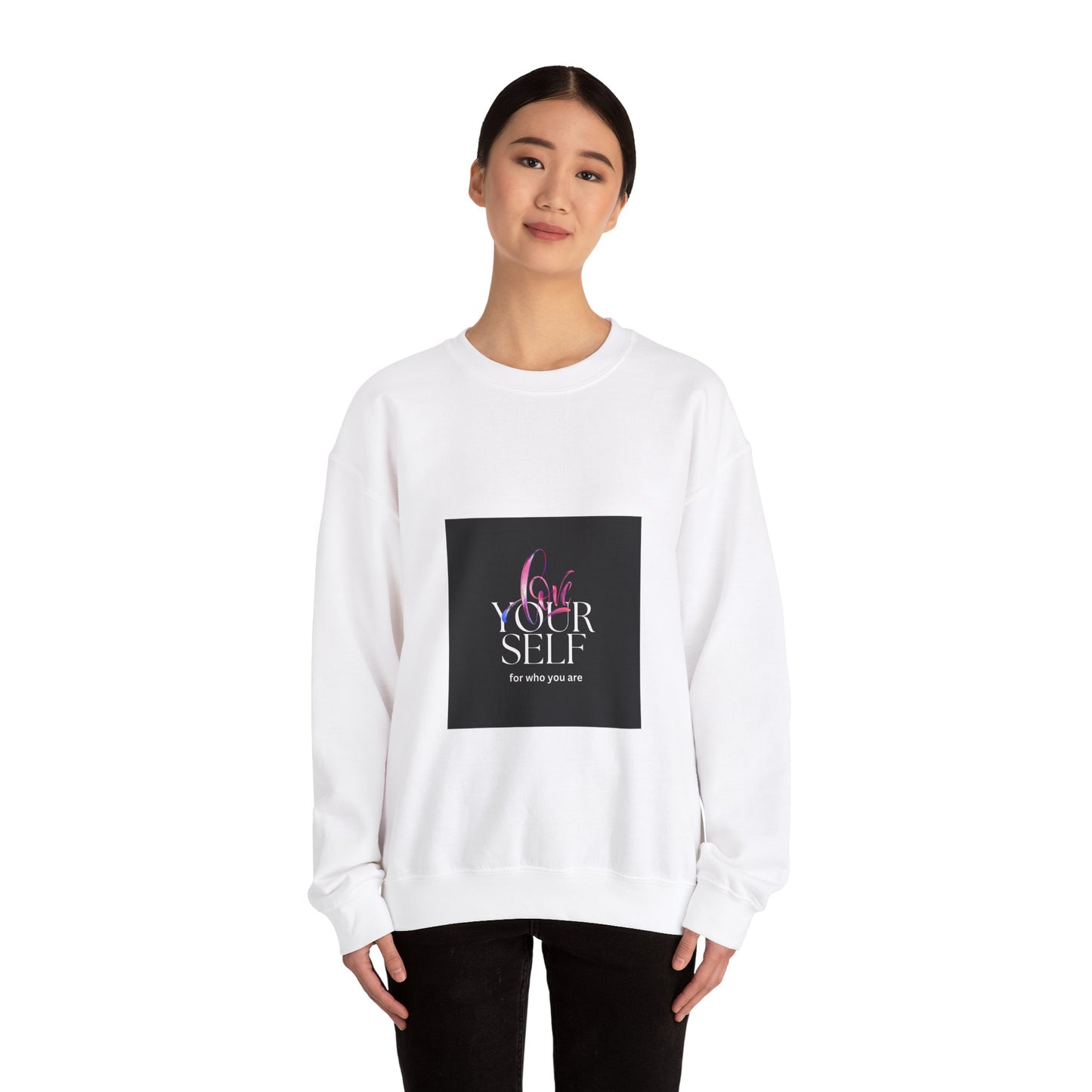 EYC Love Yourself Crewneck Sweatshirt - Empowerment Fashion