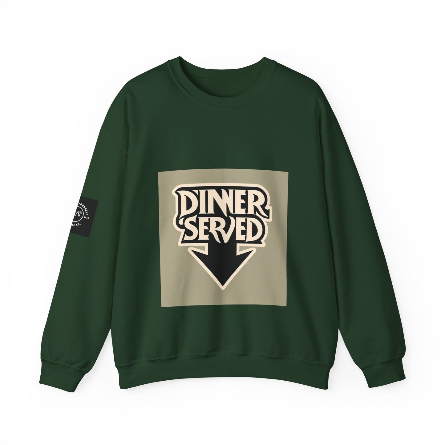 Served Unisex Dinner Served Crewneck Sweatshirt