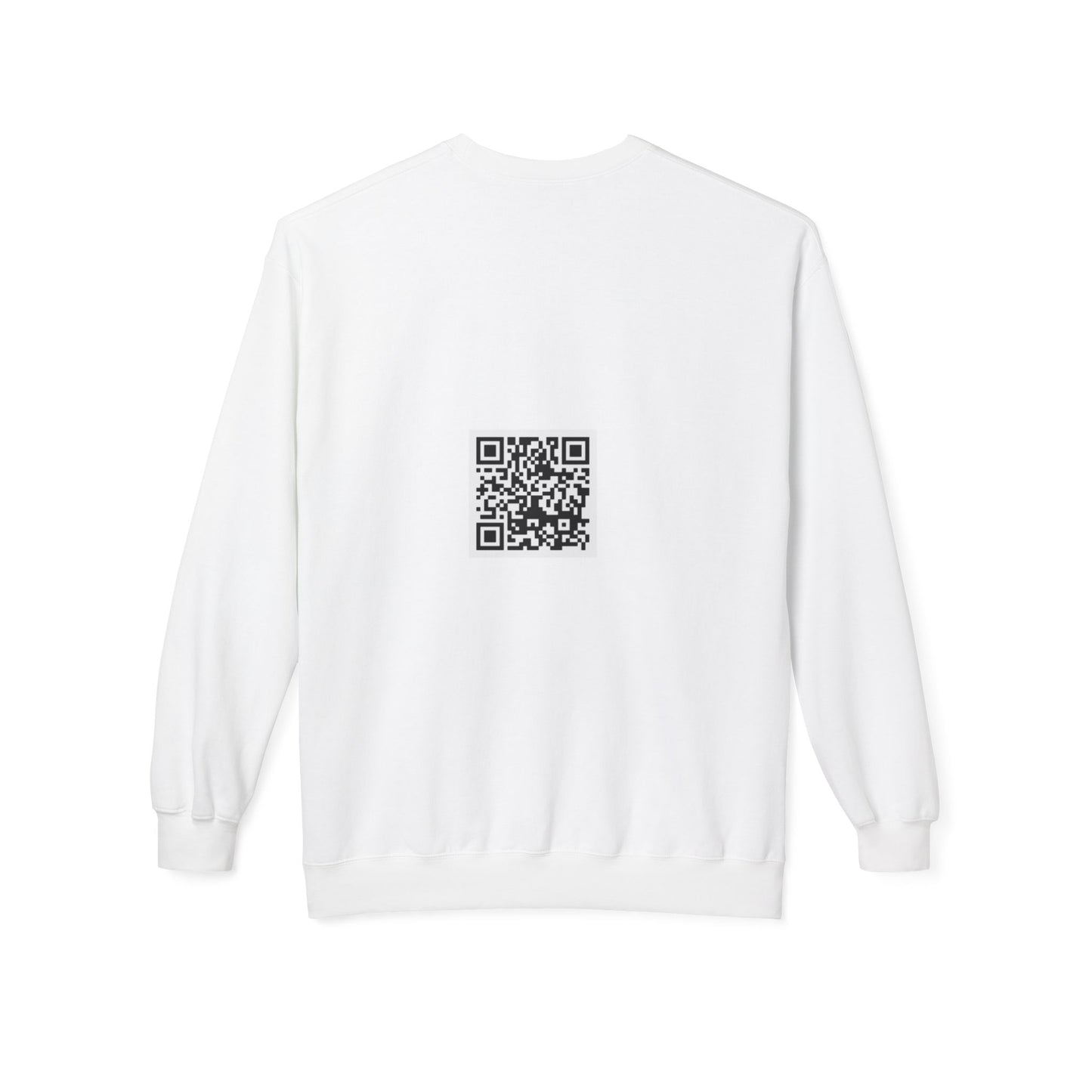 EYC Express Yourself Crewneck Sweatshirt - Unisex Midweight Fleece with QR Code