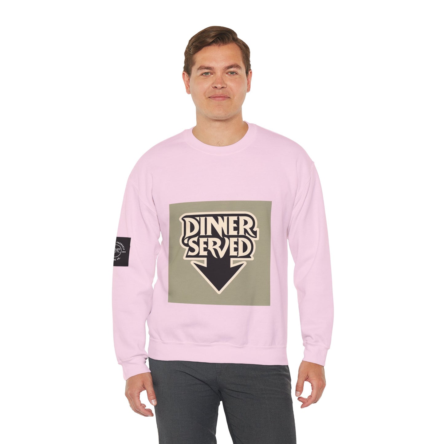 Served Unisex Dinner Served Crewneck Sweatshirt