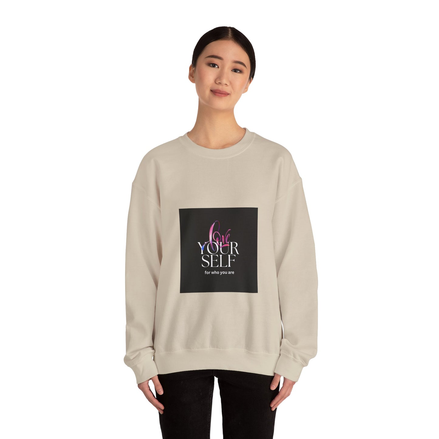 EYC Love Yourself Crewneck Sweatshirt - Empowerment Fashion