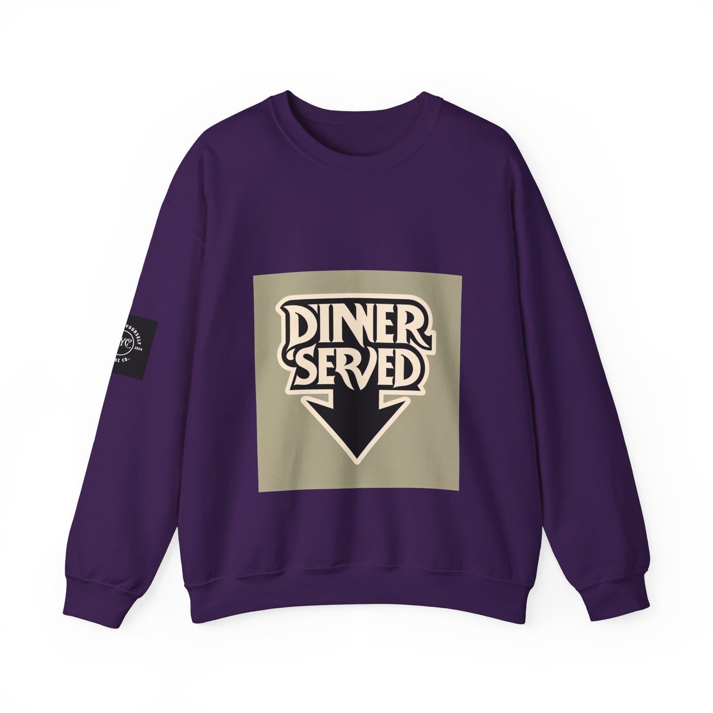 Served Unisex Dinner Served Crewneck Sweatshirt