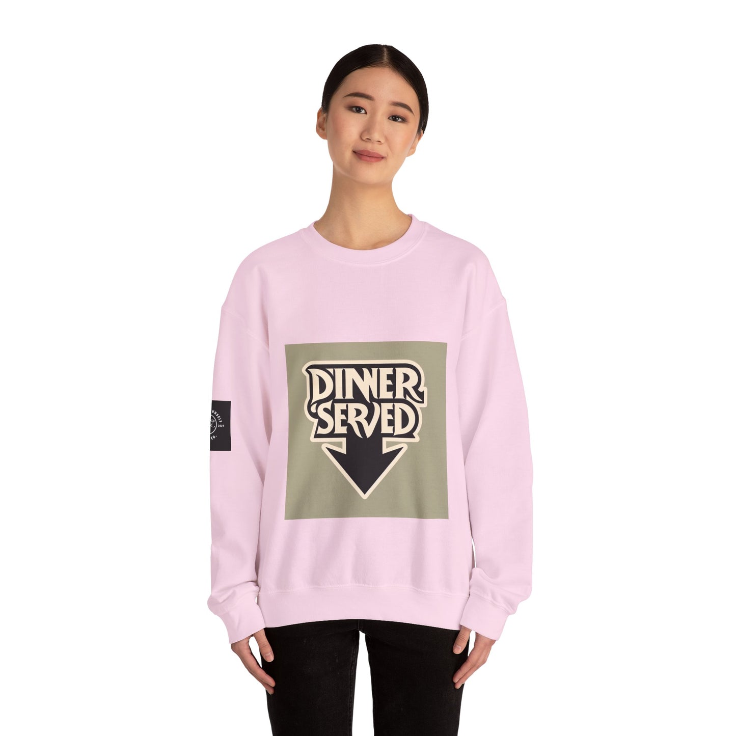 Served Unisex Dinner Served Crewneck Sweatshirt