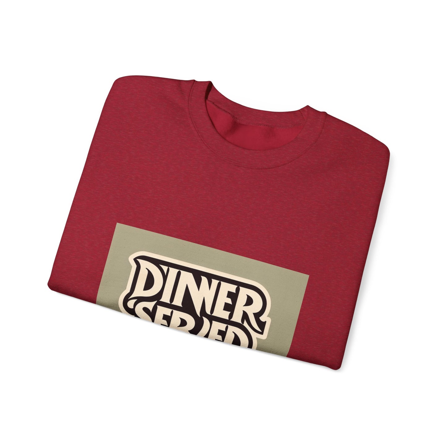 Served Unisex Dinner Served Crewneck Sweatshirt