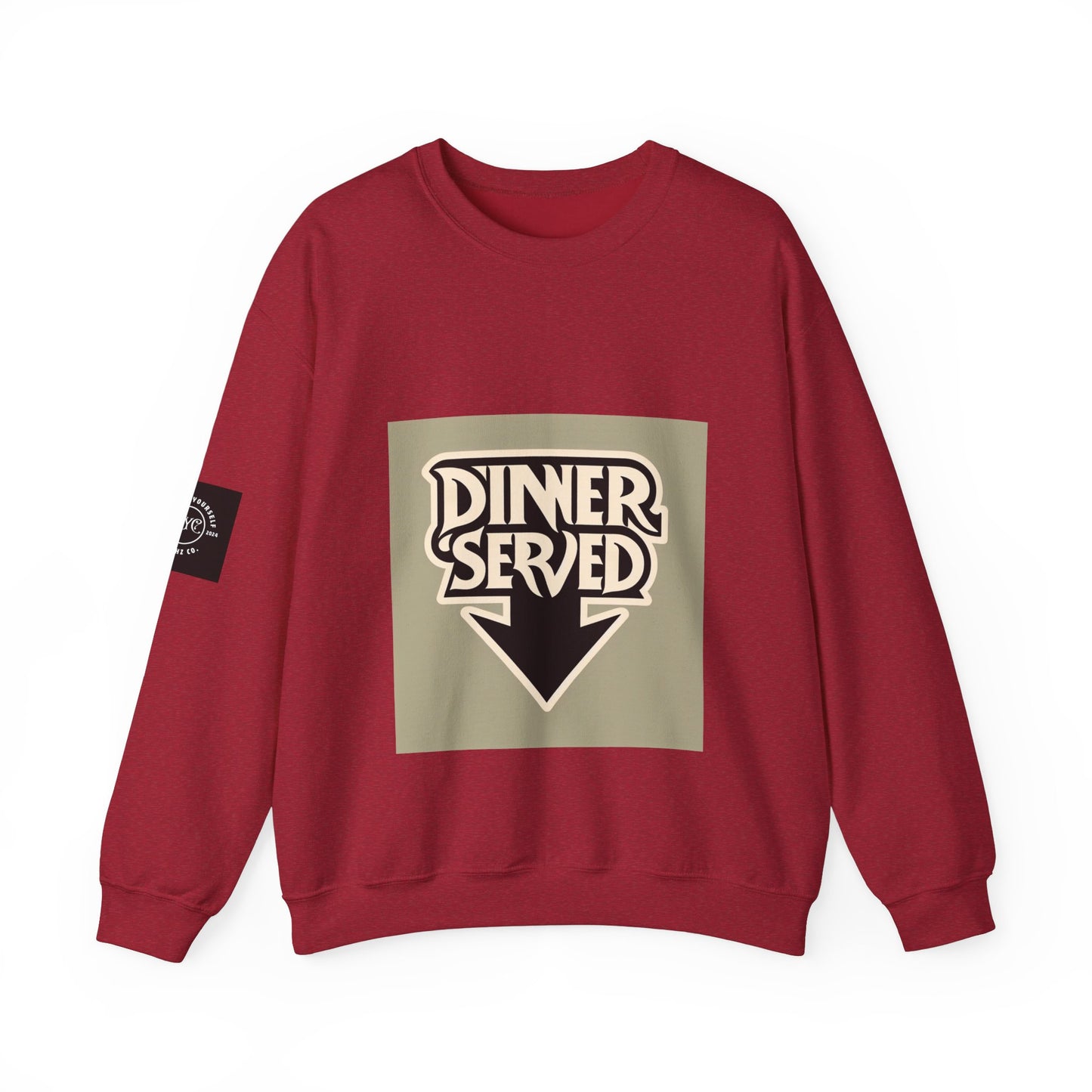 Served Unisex Dinner Served Crewneck Sweatshirt