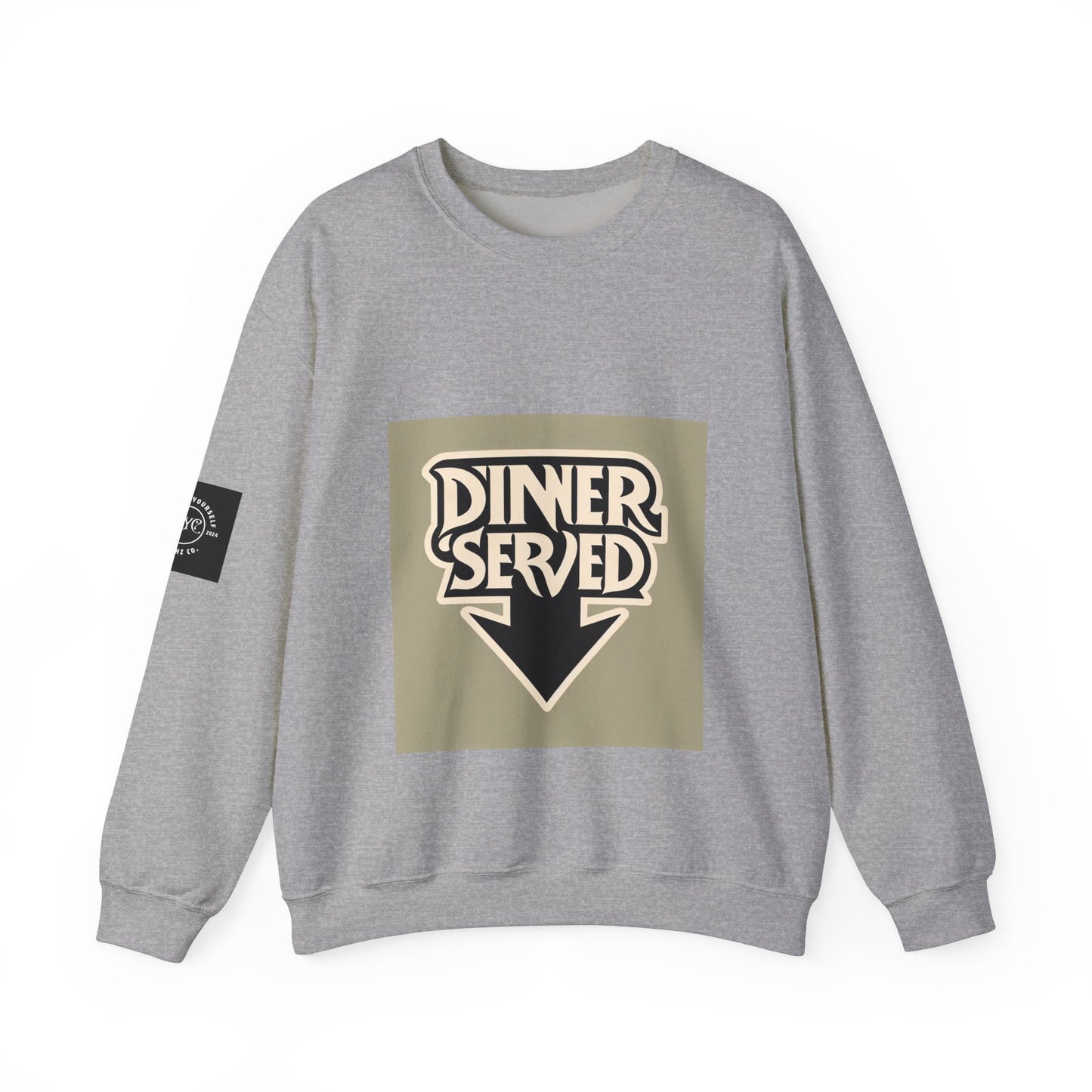 Served Unisex Dinner Served Crewneck Sweatshirt