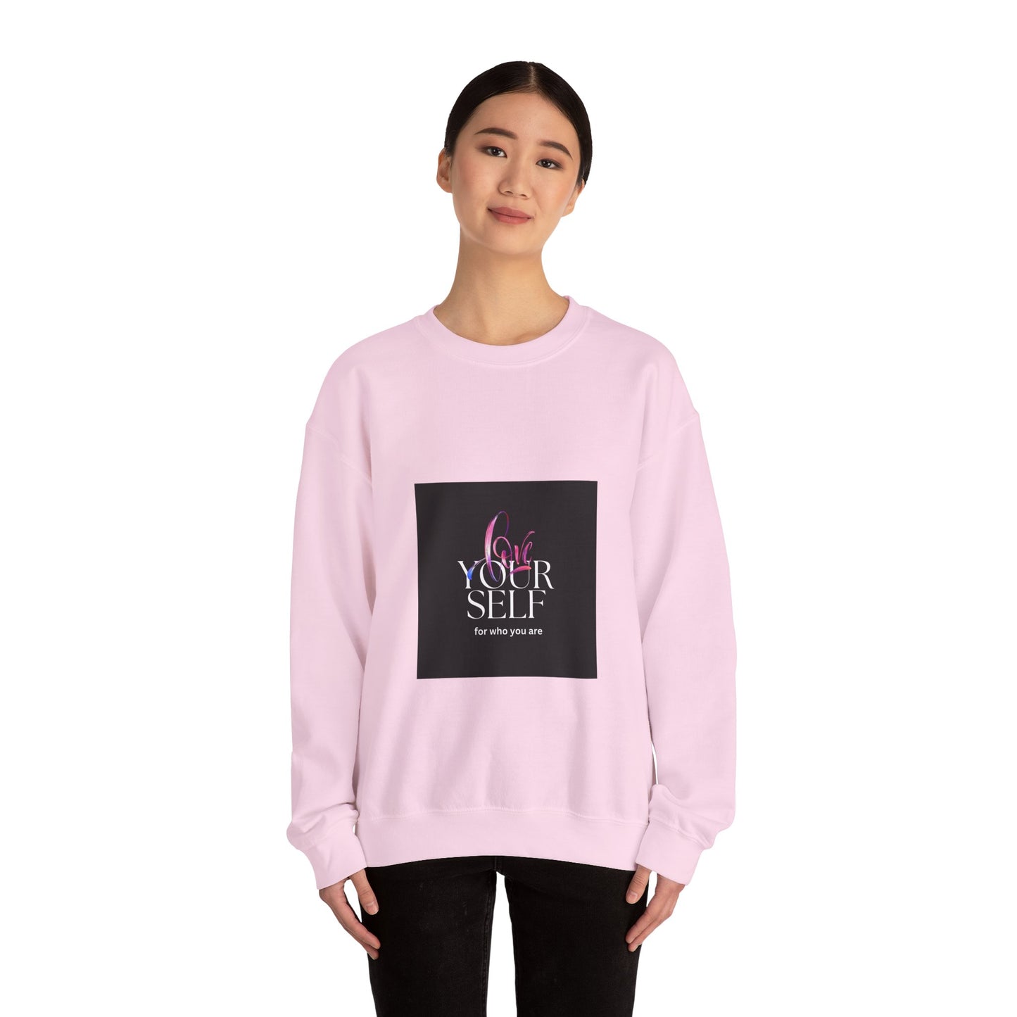 EYC Love Yourself Crewneck Sweatshirt - Empowerment Fashion