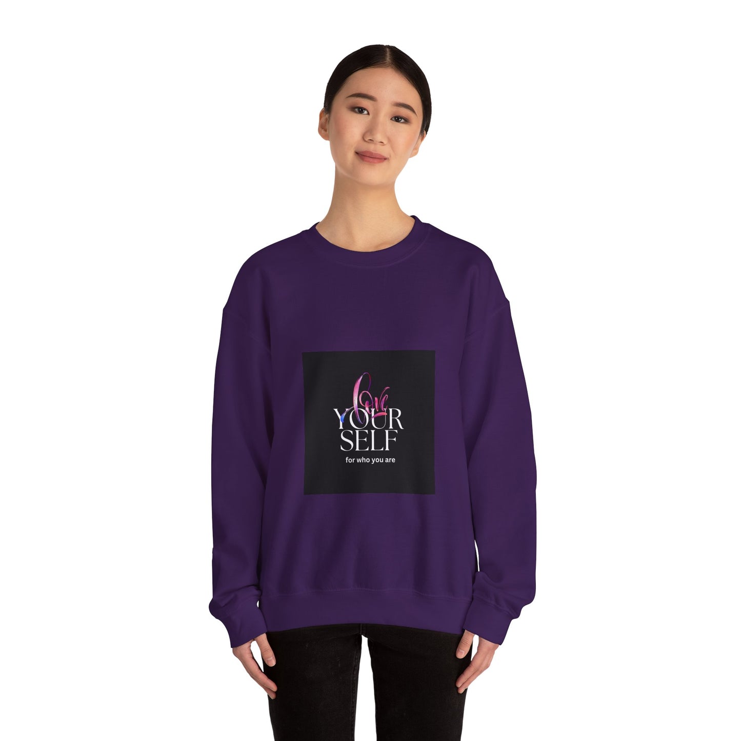 EYC Love Yourself Crewneck Sweatshirt - Empowerment Fashion