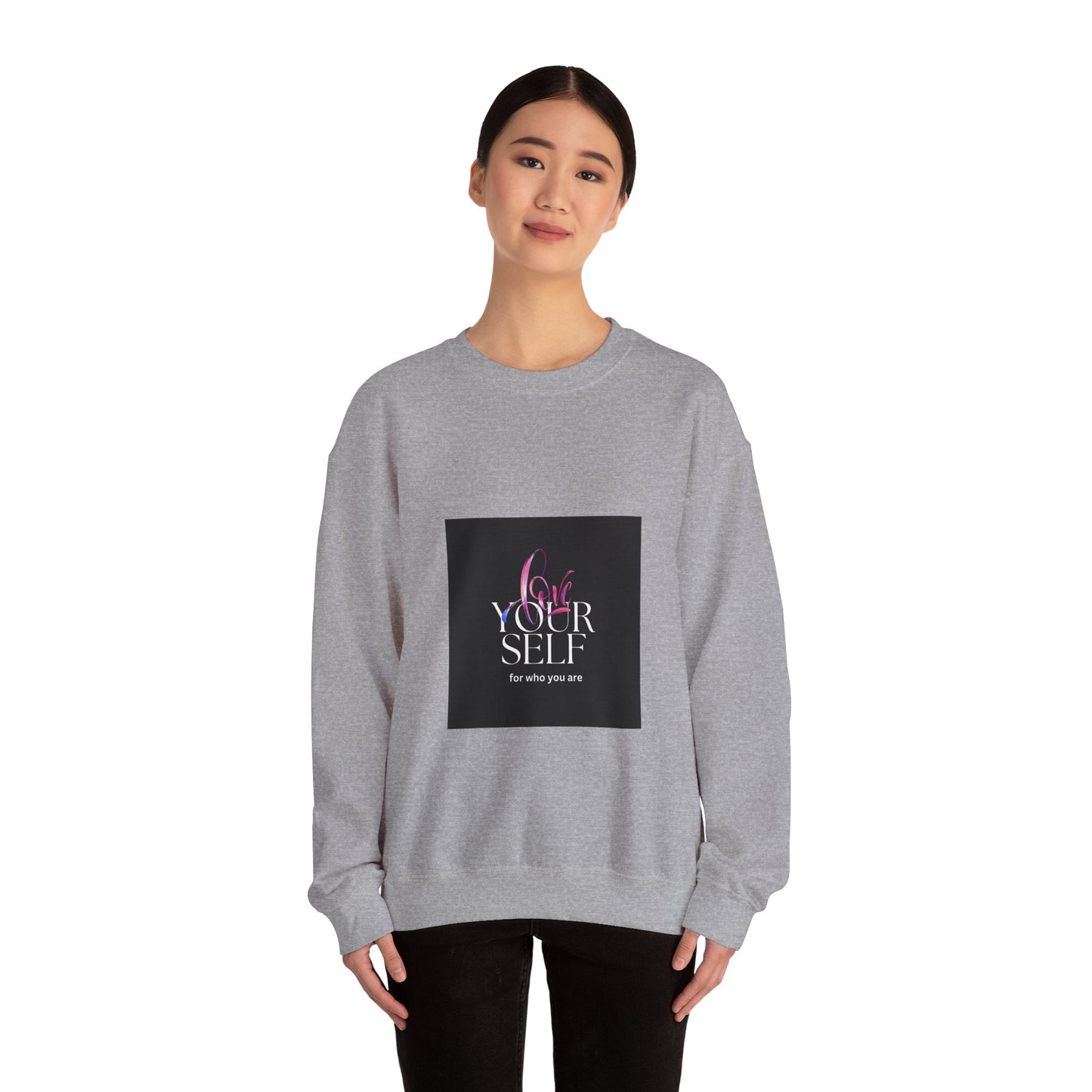 EYC Love Yourself Crewneck Sweatshirt - Empowerment Fashion